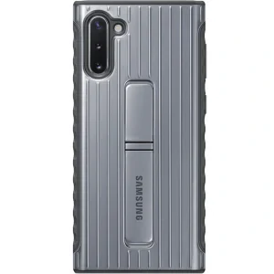 Husa Cover Hard Samsung Standing pentru Samsung Galaxy Note 10 Argintiu