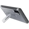 Husa Cover Hard Samsung Standing pentru Samsung Galaxy Note 10 Argintiu