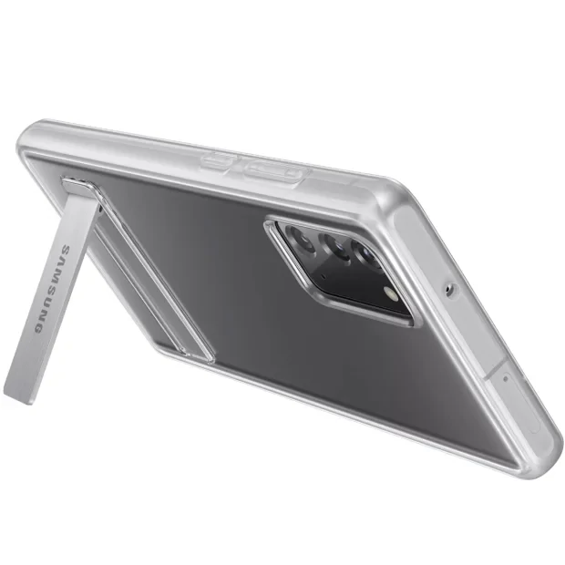 Husa Cover Hard  Standing pentru Samsung Galaxy Note 20  Clear