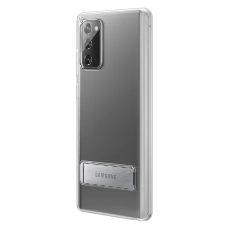 Husa Cover Hard  Standing pentru Samsung Galaxy Note 20  Clear
