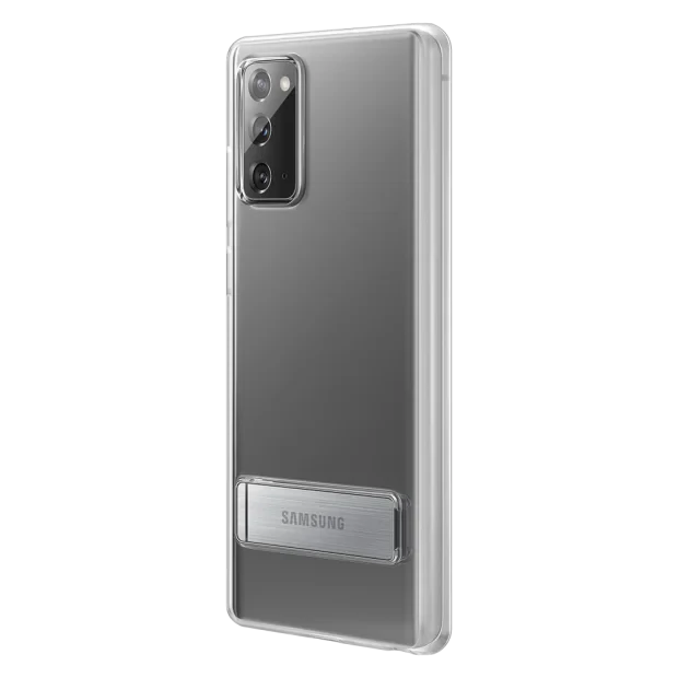 Husa Cover Hard  Standing pentru Samsung Galaxy Note 20  Clear