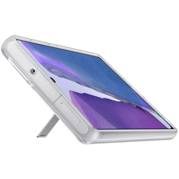 Husa Cover Hard  Standing pentru Samsung Galaxy Note 20  Clear