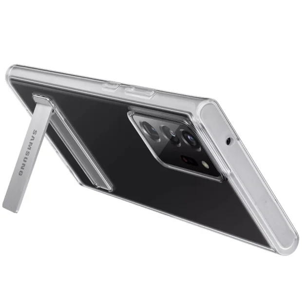 Husa Cover Hard Samsung Standing pentru Samsung Galaxy Note 20 Ultra  Clear