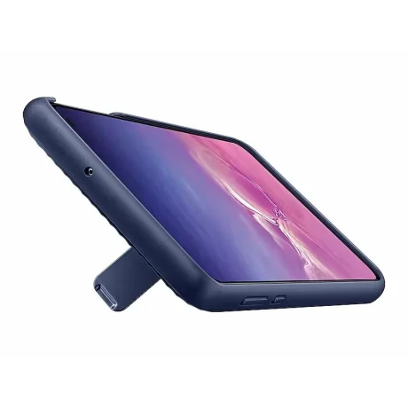 Husa Cover Hard Samsung Standing pentru Samsung Galaxy S10e Albastru