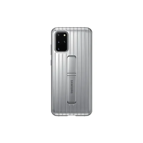 Husa Cover Hard Samsung Standing pentru Samsung Galaxy S20 Plus Argintiu