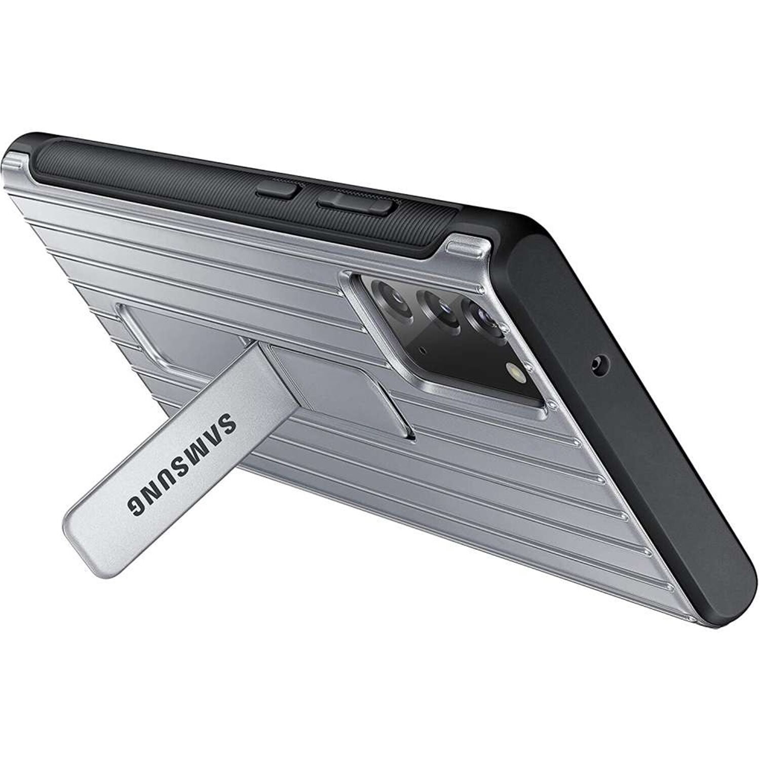 Husa Cover Hard Standing pentru Samsung Galaxy Note 20  Silver thumb