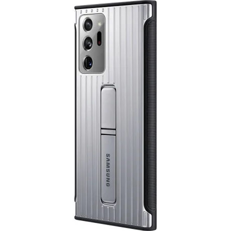 Husa Cover Hard Standing Samsung pentru Samsung Galaxy Note 20 Ultra  Silver