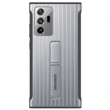 Husa Cover Hard Standing Samsung pentru Samsung Galaxy Note 20 Ultra  Silver