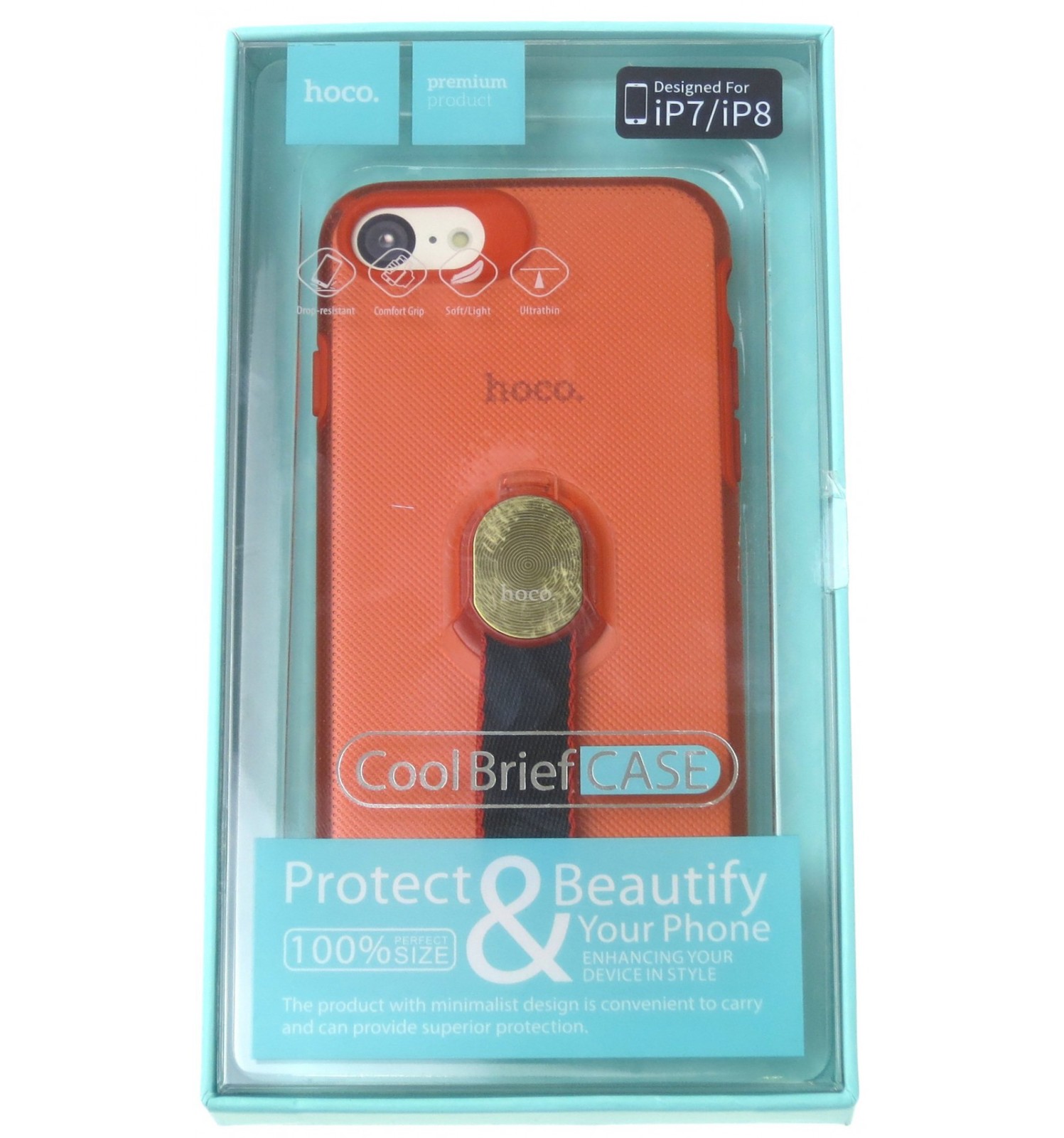 Husa Cover Hoco Silicon Ousong Pentru Iphone 7/8/Se 2 Rosu thumb