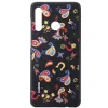 Husa Cover Huawei Flower pentru Huawei P30 Lite Black