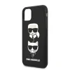 Husa Cover Karl Lagerfeld 3D Rubber Heads Kryt Pro pentru iPhone 11 Black