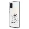 Husa Cover Karl Lagerfeld Choupette Fun penru Samsung Galaxy A41 Clear