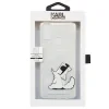 Husa Cover Karl Lagerfeld Choupette Fun penru Samsung Galaxy M21 Clear