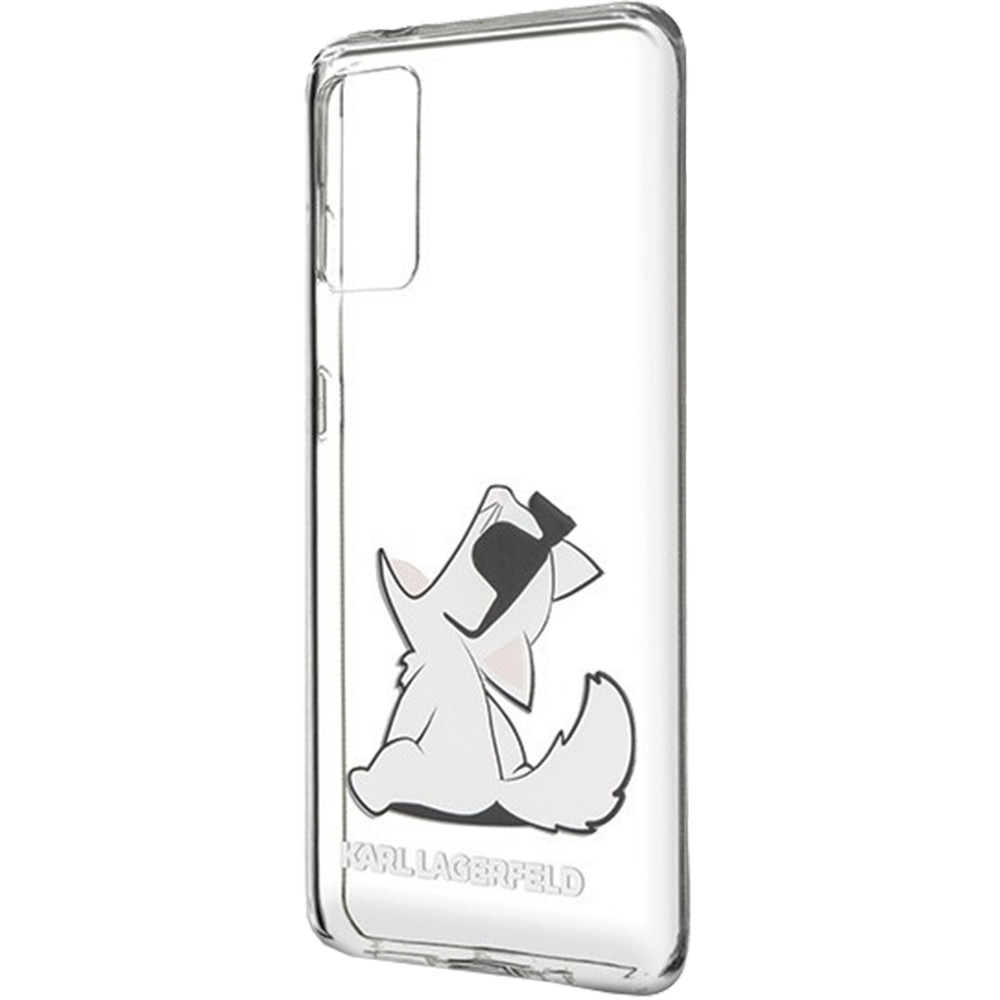 Husa Cover Karl Lagerfeld Choupette Fun penru Samsung Galaxy S20 Transparenta thumb