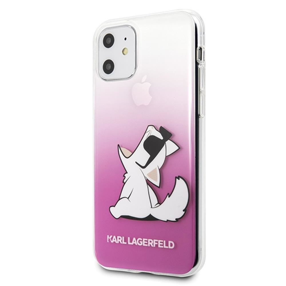Husa Cover Karl Lagerfeld Choupette Fun pentru iPhone 11 Roz thumb