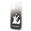 Husa Cover Karl Lagerfeld Choupette Fun pentru iPhone 11 Pro Negru