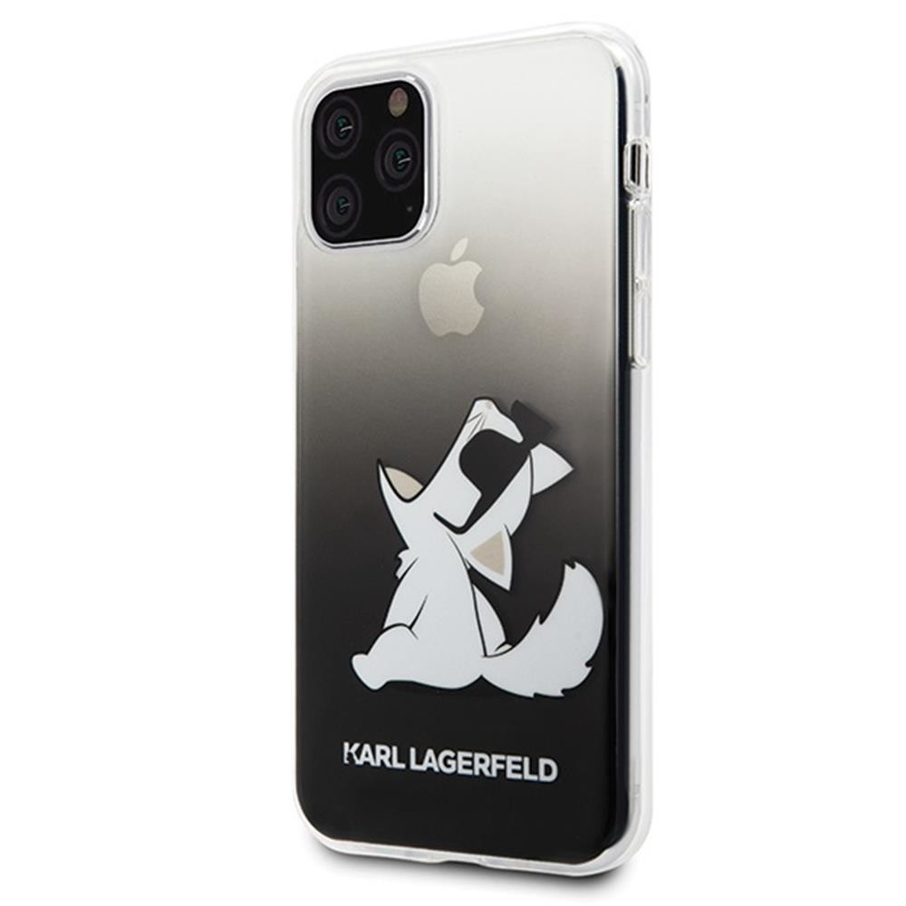 Husa Cover Karl Lagerfeld Choupette Fun pentru iPhone 11 Pro Negru thumb