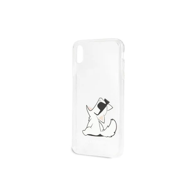 Husa Cover Karl Lagerfeld Choupette Fun pentru iPhone Xs Max