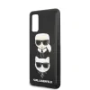 Husa Cover Karl Lagerfeld Choupette Head pentru Samsung Galaxy S20, Negru