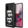 Husa Cover Karl Lagerfeld Choupette Head pentru Samsung Galaxy S20, Negru