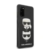 Husa Cover Karl Lagerfeld Choupette Head pentru Samsung Galaxy S20, Negru