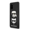 Husa Cover Karl Lagerfeld Choupette Head pentru Samsung Galaxy S20 Plus Negru