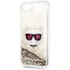 Husa Cover Karl Lagerfeld Glitter Choupette pentru iPhone 7/8/SE Gold