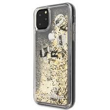 Husa Cover Karl Lagerfeld Glitter pentru Iphone 11 Pro Max  Negru Auriu thumb