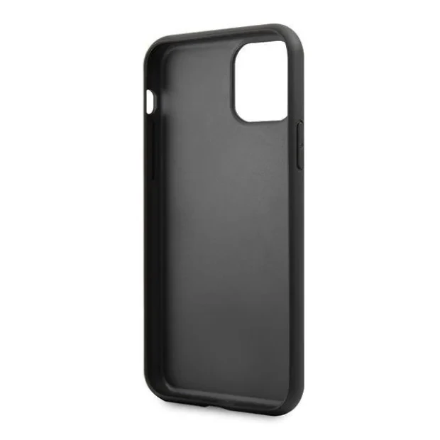 Husa Cover Karl Lagerfeld Iconic Glitter pentru iPhone 11 Negru