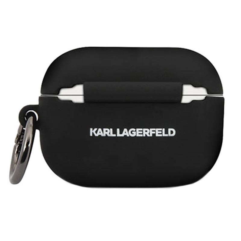Husa Cover Karl Lagerfeld Iconic Silicone Choupette pentru AirPods Pro Black thumb