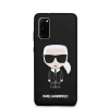 Husa Cover Karl Lagerfeld Iconic Silicone pentru Samsung Galaxy S20 Negru