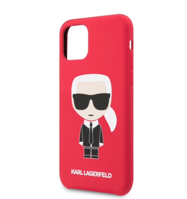 Husa Cover Karl Lagerfeld Iconik Body pentru iPhone 11 Red thumb