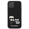 Husa Cover Karl Lagerfeld Karl &amp;Choupette pentru iPhone 12 Mini Black