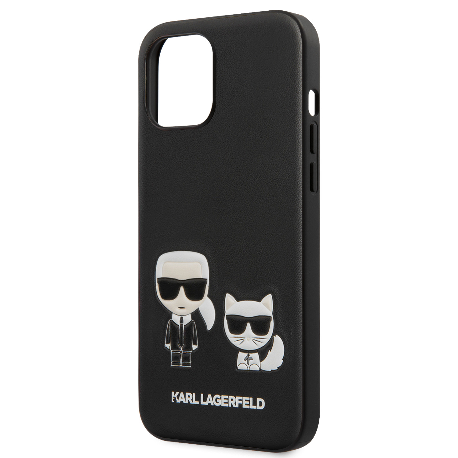 Husa Cover Karl Lagerfeld Karl &Choupette pentru iPhone 12 Mini Black thumb
