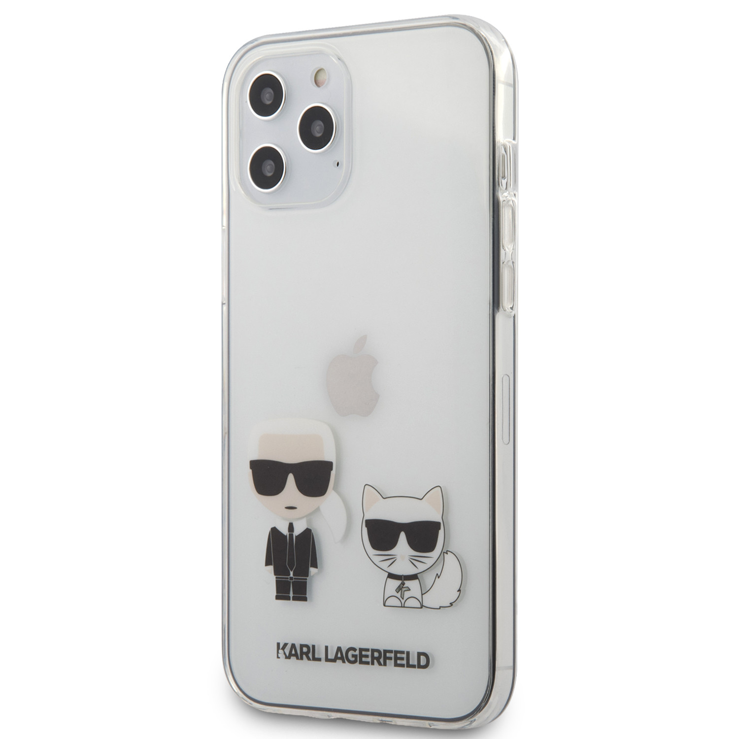 Husa Cover Karl Lagerfeld Karl &Choupette pentru iPhone 12 Pro Max Clear thumb