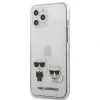 Husa Cover Karl Lagerfeld Karl &amp;Choupette pentru iPhone 12 Pro Max Clear