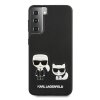 Husa Cover Karl Lagerfeld Karl&amp;Choupette pentru Samsung Galaxy S21 Black
