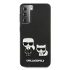 Husa Cover Karl Lagerfeld Karl&amp;Choupette pentru Samsung Galaxy S21 Black