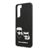 Husa Cover Karl Lagerfeld Karl&amp;Choupette pentru Samsung Galaxy S21 Black