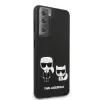 Husa Cover Karl Lagerfeld Karl&amp;Choupette pentru Samsung Galaxy S21 Black