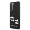 Husa Cover Karl Lagerfeld Karl&amp;Choupette pentru Samsung Galaxy S21 Black