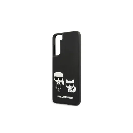 Husa Cover Karl Lagerfeld Karl&amp;Choupette pentru Samsung Galaxy S21 Plus Black