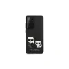 Husa Cover Karl Lagerfeld Karl&amp;Choupette pentru Samsung Galaxy S21 Ultra Black