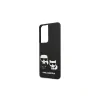 Husa Cover Karl Lagerfeld Karl&amp;Choupette pentru Samsung Galaxy S21 Ultra Black