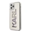 Husa Cover Karl Lagerfeld Liquid Glitter Multi Mirror pentru iPhone 12 Pro Max Silver