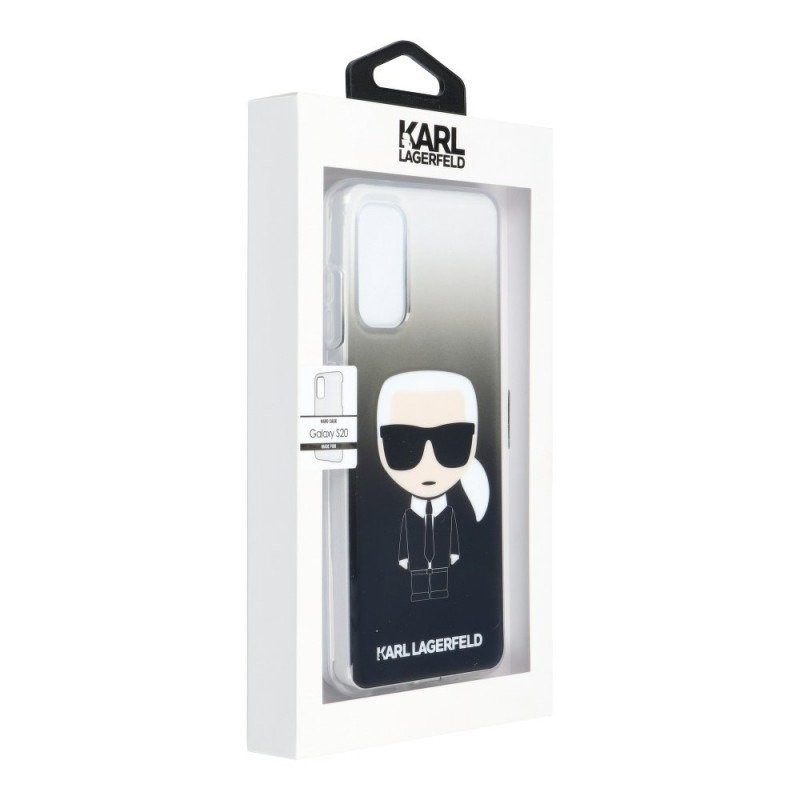 Husa Cover Karl Lagerfeld pentru Samsung Galaxy S20 Ultra Degrade Kryt Neagra thumb