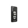 Husa Cover Karl Lagerfeld Saffiano K&amp;C Heads pentru Samsung Galaxy S21 Black