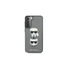 Husa Cover Karl Lagerfeld Saffiano K&amp;C Heads pentru Samsung Galaxy S21 Silver