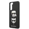 Husa Cover Karl Lagerfeld Saffiano K&amp;C Heads pentru Samsung Galaxy S21 Plus Black