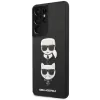 Husa Cover Karl Lagerfeld Saffiano K&amp;C Heads pentru Samsung Galaxy S21 Ultra Black